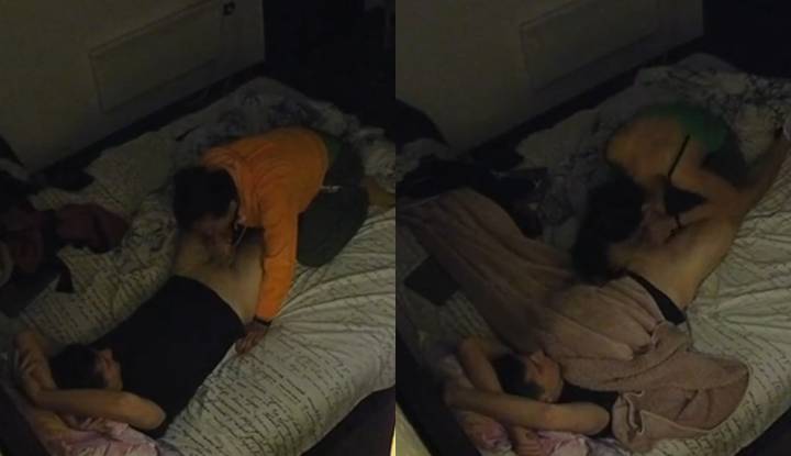 [EN-US] Is your home security camera secure? It seems like your girlfriend is enjoying the smooth feeling of oral sex.