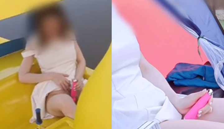 ExclusivegirlTH คลิปโป๊ฟรี ไปเที่ยวกาญกับแฟนจองเต็นท์ริมน้ำแต่ดันเสียวกลางคันตอนเดินเล่น นั่งเบ็ดหีในป่าอย่างเสียวเลย ลงไปนั่งในเป็ดน้ำแล้วเอาควยปลอมทิ่มหีแหย่รัวด้วยความฟิน ก่อนผัวจะพากลับเต็นท์แล้วจัดกันกลางวันแสกๆ เย็ดกันท่าหมาเปิดเต็นท์เอากันไม่แคร์สื