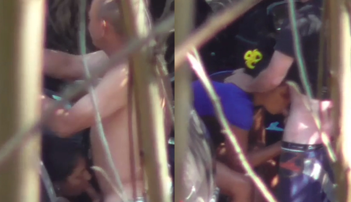 [ตะวันตก] วันหยุดสุดสัปดาห์ของผู้ชายนั้นง่ายและไม่ยุ่งยาก - ขับรถจิ๋วไปที่ป่าเพื่อหาผู้หญิงสาวสวยที่สุดที่สุดสำหรับการยิง 2