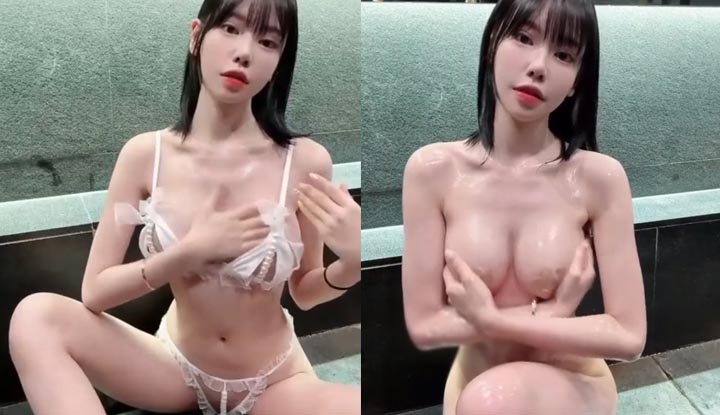 [RUBBING] Rubbing big breasts and small holes! Come check to see if they are clean.