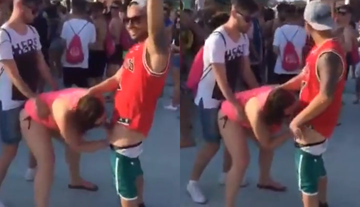 [歐美] 性愛遊行大家走上街頭，但直接在街上玩3P是萬萬沒想到的