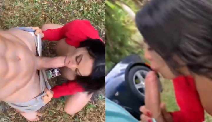 [Western countries] Broke down halfway and had to wait for the car to be repaired. Suddenly caught fire and started playing by the roadside.