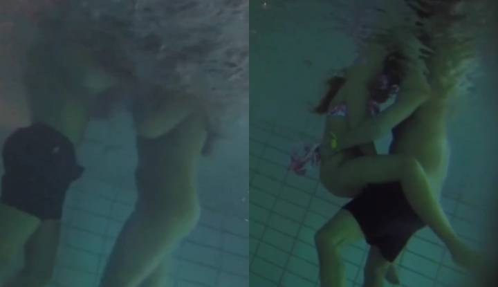 [Western culture] Since we rarely have the opportunity to go swimming, why not take advantage of it to practice our butterfly stroke!