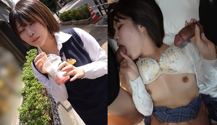 [FC2] Cute idol girl tries 4P for the first time and gets covered in semen (FC2-PPV-4493654)