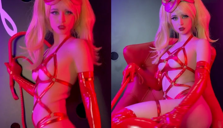 In Europe/America, Lord O-site Lanah Wolfe transforms into a Red Queen, training a sexy prince to teach a classroom.