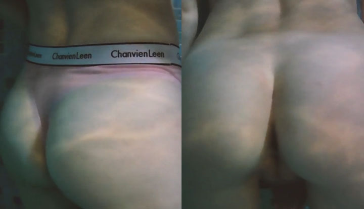 In Europe/America, the famous influencer Lana Wolf shocked everyone by shedding her innerwear and revealing her private parts in the swimming pool.