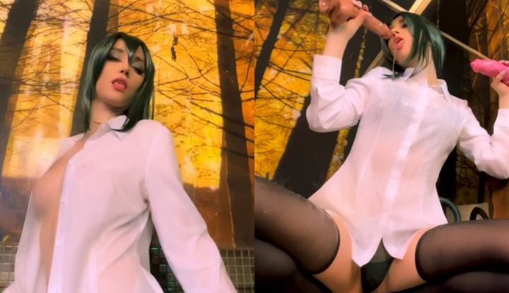 [Ocidente] O mestre aerytiefling do site está morrendo de fome e resolveu fazer um boquete duplo em duas salsichas de uma vez.