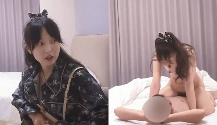 新人探花大飛哥约炮，少女上床很配合