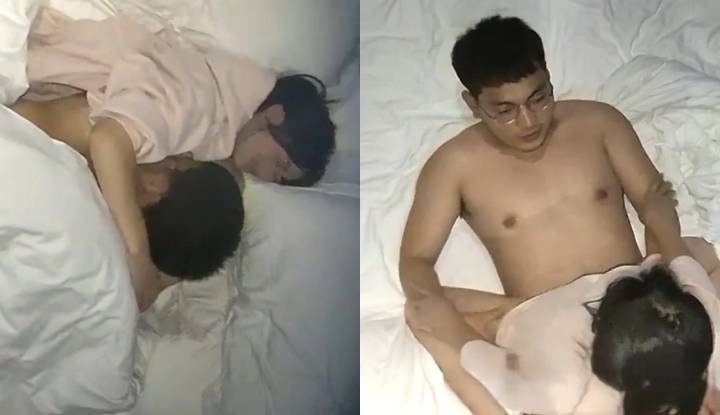 First love is always tender, college couples are shy when it comes to making love in a hotel room.