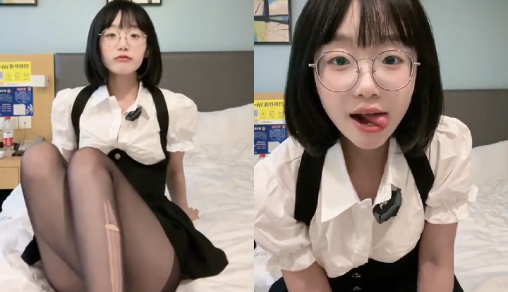 i'm already wearing black stockings and waiting for you on the bed