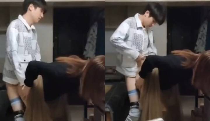 nanjing hongjie~let me teach this child sex education