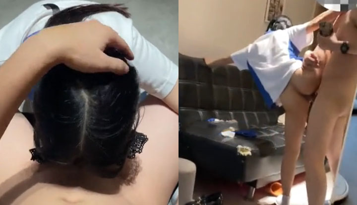 亂倫大神爆操校服學生妹，父女亂倫淫語挑逗，嫩穴高潮噴水！