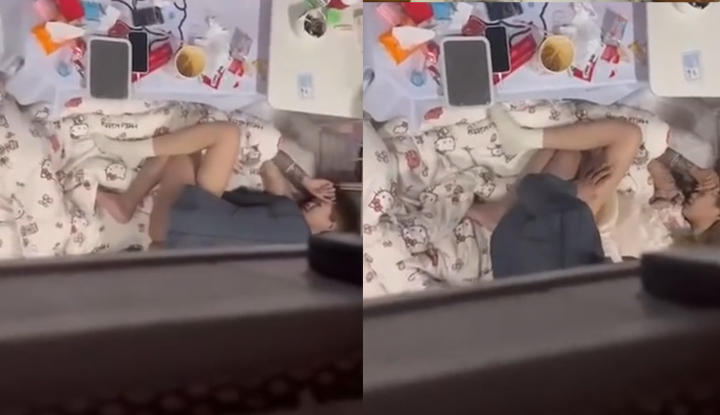 female college students secretly filmed having sex in dormitory