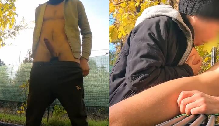 [歐美] 露出系 Gentlyperv～路過的阿姨乳交技巧絕佳