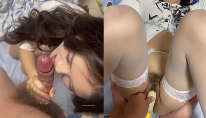 คลิปหลุดของคู่รักที่หลงใหลกำลังเยดกัน: ถุงเท้าขาวบนขาสวยล่อลวงสุดขีด, อมควยบนก้นอวบนำไปสู่จุดสุดยอดที่เข้มข้น, เยดแรงกับแตกในและการกระตุ้นที่ระเบิดจนทำให้คุณคลั่งไคล้!