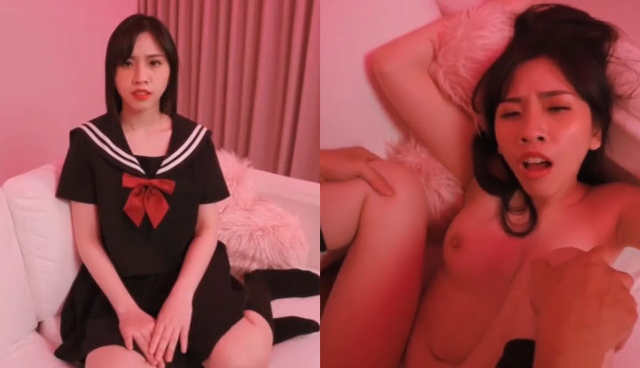 [taiwan] this interview is a bit difficult; actress's personal file series episode 4! a quiet and ambitious schoolgirl, lin chan, is persuaded and manipulated by her agent to pursue additional job opportunities!