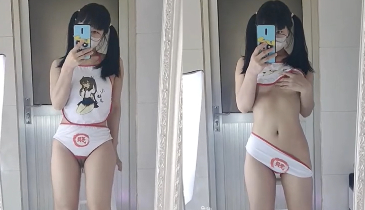 ทวิตเตอร์ เสือขาว เออร์ลี่ หมีน้อย แอบช่วยตัวเองสุดเด็ด ใส่ถุงน่องขาว ชุดยิมนาสติก แหย่หีชมพูดุเดือดจนฉีดน้ำแตกสุดเสียว!