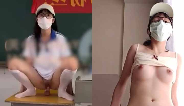 zhanzhan - nanshan foreign language school, shenzhen, shanghai, twitter, bathroom masturbation, fake penis, intense stimulation, inserted into tight, hairless pussy, girl riding on cock, cum overflowing, extremely crazy, shocking! 2