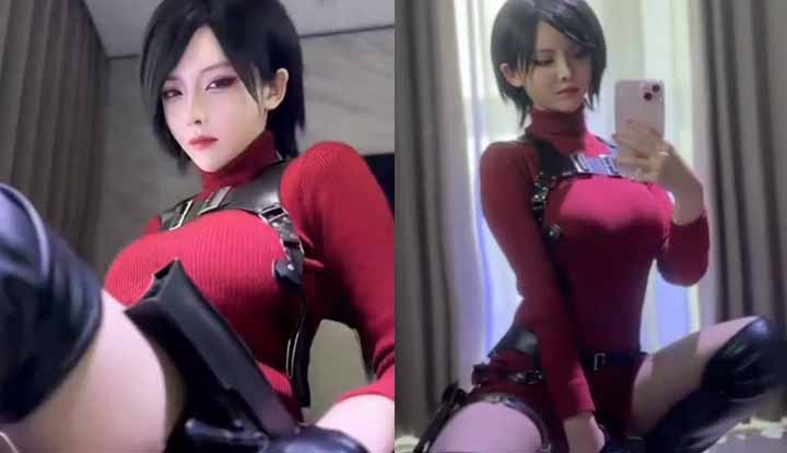 สาวสวยสุดยอด福利 Mio Oze คอสเพลย์เป็น Ida King พร้อมน้ำเงี่ยนไหลเยิ้มจริงๆ - ชุดกระโปรงห่อสะโพกสีแดงรัดรูปที่มัดรัดสะโพกและก้นงามของเธอ, การยั่ว POV สมบูรณ์แบบที่ทำให้คุณเมามายจนแทบขาดสติ!