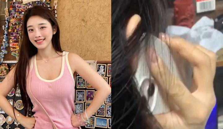 ji-yong's pregnant wife, ni ni: inappropriate video leaked! pretending to be a goddess to trick sim into giving her money and gifts, secretly masturbating under the bed while receiving a love confession call from sim – utterly pathetic. the video is being scrambled for online!
