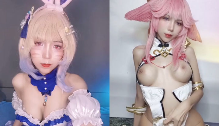 สาวเซอร์วิสแฟนหน้าอกใหญ่ lmusicl คอลเลกชัน COS ขนาดใหญ่: เทวทูตเผ็ดร้อนชวนมอง โชว์ชุดเปียกชุ่มอย่างบ้าคลั่ง นวดบีบหน้าอกใหญ่พร้อมโชว์หัวนมเต็มๆ ความปรารถนาไม่รู้เบื่อที่ทำให้คนหมกมุ่น!