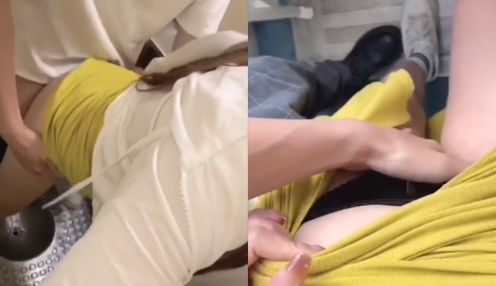 เทพธิดาทวิตเตอร์ เย่จื่อเจี๋ยเจี๋ย ยั่วหนุ่มน้อยบนรถไฟไปเย็ดในห้องน้ำ - นมใหญ่และตูดขาวสั่นสะเทือนดุเดือดขณะคลึงบีบ - เย็ดคลั่งเร่าร้อนดิบๆ และแตกในในพื้นที่แคบ!