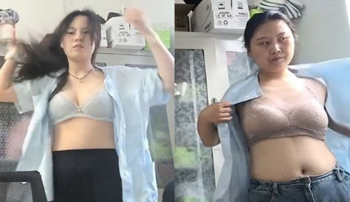 เหตุการณ์กล้องแอบถ่ายในห้องเปลี่ยนเสื้อผ้าพยาบาลโรงพยาบาลเจี้ยนหัว เขตซีฉิง เทียนจิ้น! วิดีโอห้องเปลี่ยนเสื้อผ้าแพร่กระจายไวรัลบนออนไลน์ พยาบาลนางฟ้าหลายคนผิวขาวราวหิมะถูกเปิดเผย น่าตื่นเต้นสุดๆ และไม่อาจต้านทานได้!