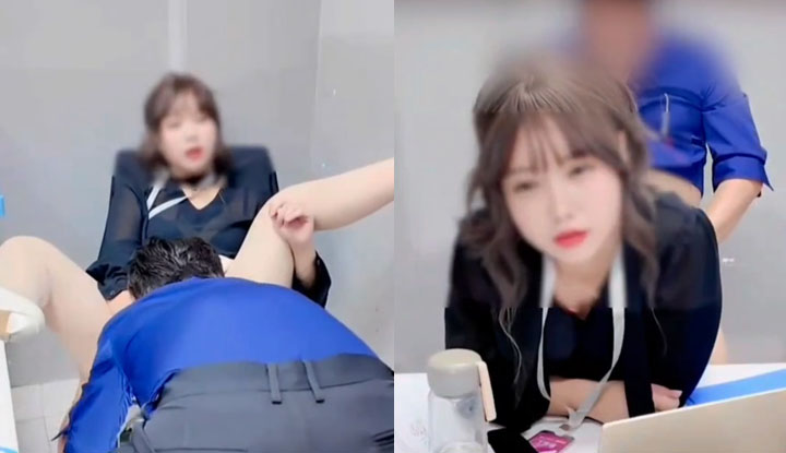 ethics blogger zhangzhou aunt's latest work: company after-sales service, aunt in white silk ol professional attire, office aunt in various positions, wildly fucking, finally unprotected ejaculation inside, falling into lust!