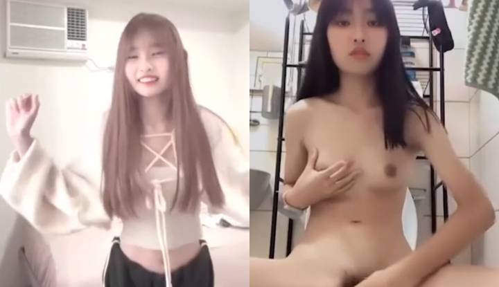 คลิปหลุดสาวเน็ตสุดน่ารัก เยา หลิวไห่ ตัวจิ๋ว น่าเย็ด! โชว์หน้านวดนมช่วยตัวเองให้แฟนเก่า นิ้วเล่นหีแฉะดึงไยฉีดน้ำแตกกระจาย!