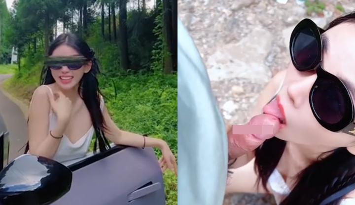 top student girl wanwan has a passionate wild sex session with her sugar daddy in the mountains. her beautiful breasts are brutally ravaged and then she is fucked and cummed on until her fat buttocks are full of cum!