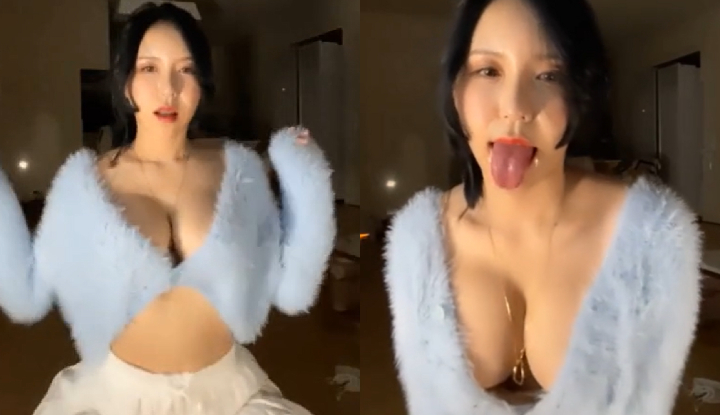 快解開褲檔讓大奶妹幫你舔乾淨吧