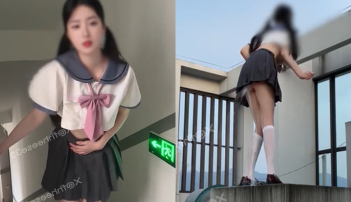 ทวินเทลโลลิฟุคุริจิ น้องมิยูกิ โดนรุ่นพี่ยาเสียวฝึกแบบน่าอับอาย - ตูดเลอะนมคลานขึ้นบันได ทนไม่ไหวฉีดนมกระจายเต็มไปหมด!