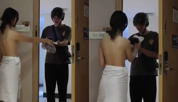 the daily competition [nude delivery contest] welcomes all netizens to participate by reviewing and submitting their entries. (5 entries total)