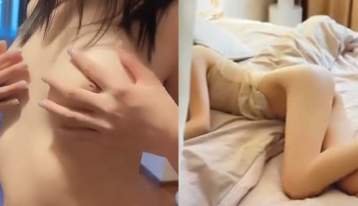 攝影師 煎魚排 大尺度私房寫真約拍 極品女神化身騷母狗搔首弄姿誘惑擺拍 香豔程度不輸豔照門！