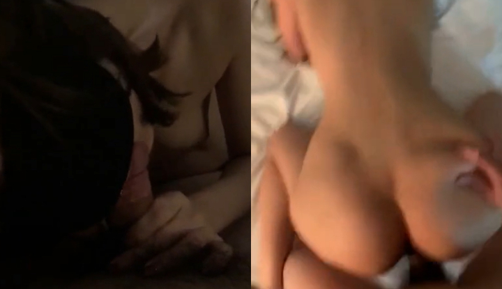 big boss deer and rose sea double-flew and played with goddess-level ultimate contrast bitch sisters, little fairy.