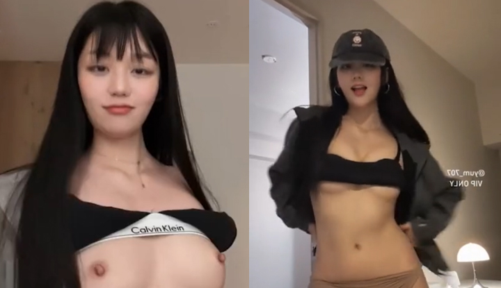อินฟลูเอนเซอร์ TikTok Yumi yum707 คลิปเต้นโป๊ล่าสุด ถ่ายเดี่ยว - ลูกไม้หลุดหัวนม จังหวะเร้าใจ เต้นสะโพกหื่นๆ กับตูดเซ็กซี่สุดเลิศ! 1