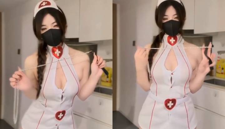 ถ้าคุณไม่ประพฤติตัวดีและพักผ่อนอย่างเหมาะสม พยาบาลน้อยจะมัดคุณไว้