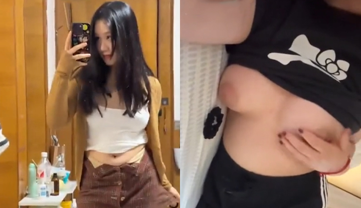 高顏值網紅 依依 私密自拍 各種黑絲露點擦邊福利 日常自拍騷的不行