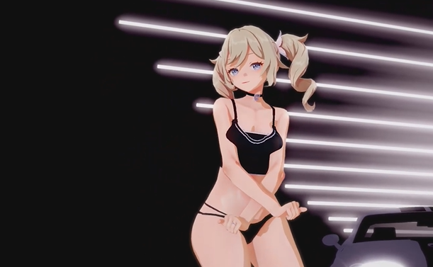 原神-胡桃＆芭芭拉