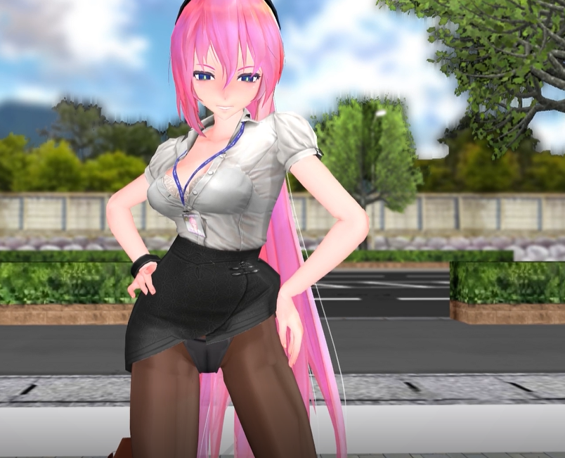 職場や街中で魔法の人形の辱めを受けるルカさん　～ミクの復讐②～　前編