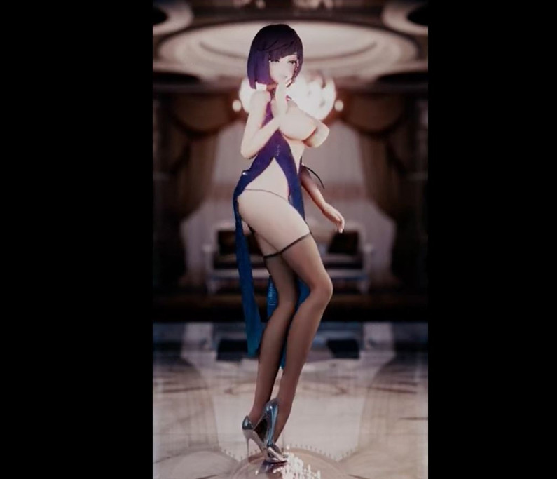 【黑丝礼服】夜阑（Yelan）—提线木偶