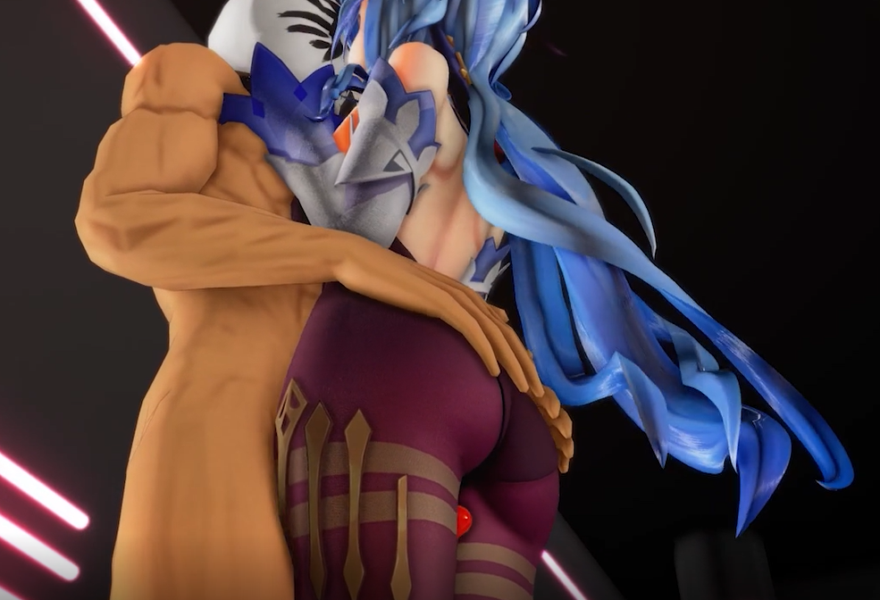 Ganyuに素股でやってまらいました