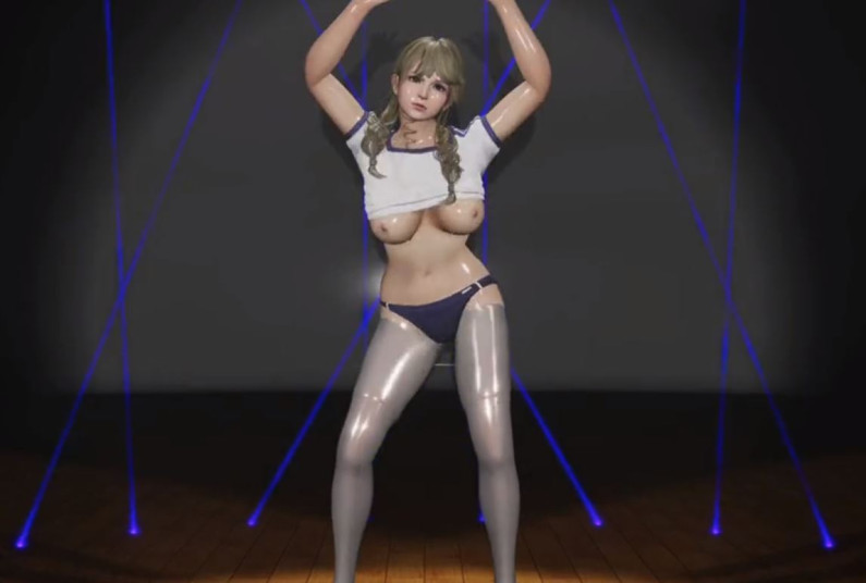 Monica Dance in Sportsuit