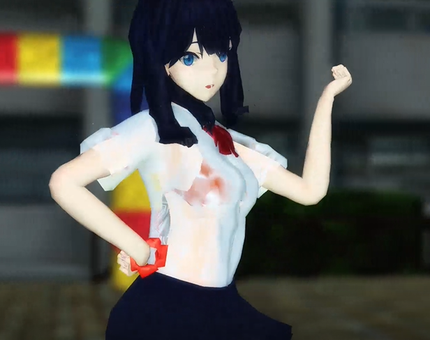 文化祭でストリップをして先生にセックス指導される六花