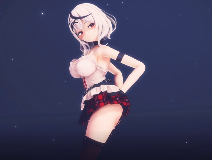 シアダンス Violet Sky 沙花叉ク〇ヱ