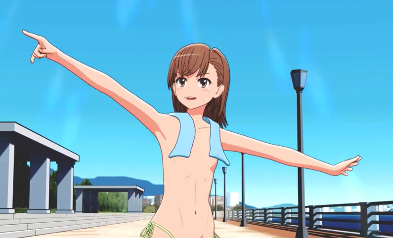 【とある紳士のトゥーンMMD】あけおめ！ハミ毛（剛毛）テスト