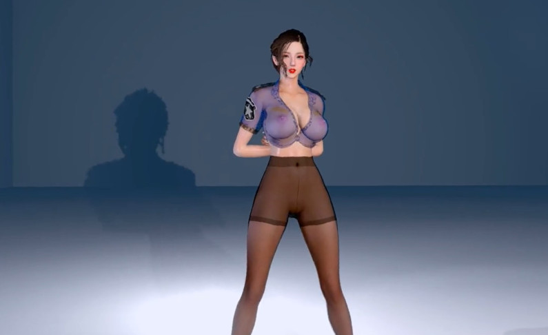 VAM～女警~舞蹈~结尾做爱~抖胸～