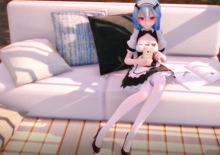 白丝女仆miku ×insects