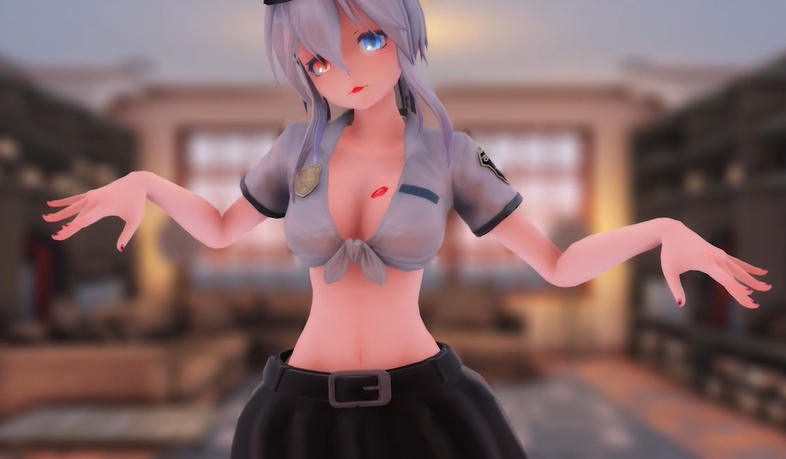 警服Haku X Snapping