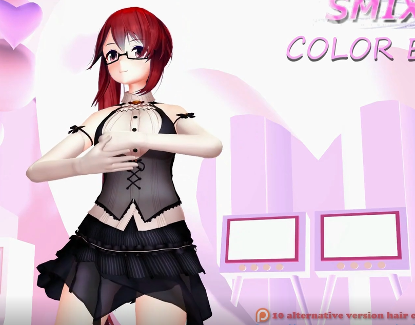 どうでもいいや 神楽すず RED HAIR COLOR EDIT SMIXIX